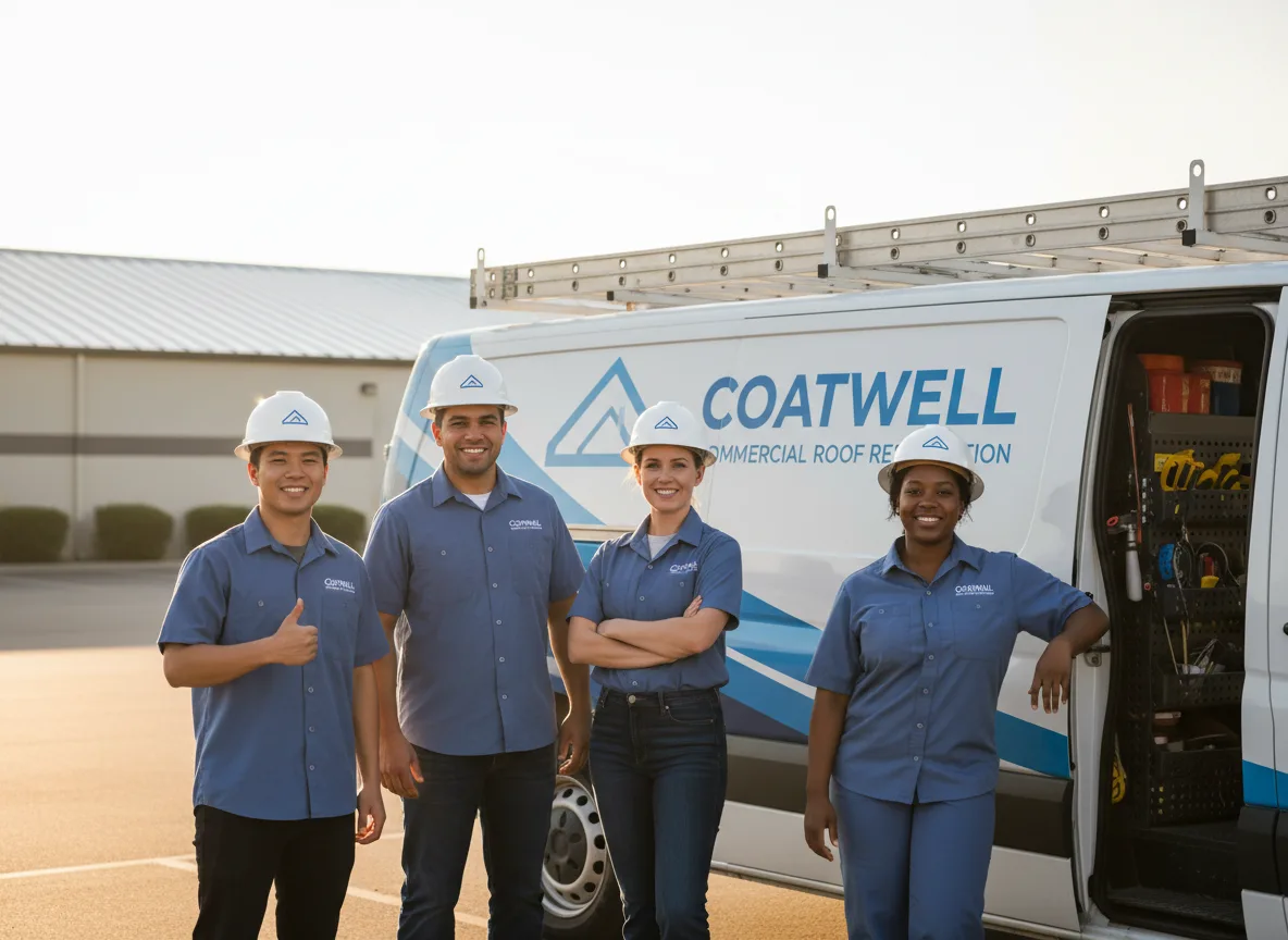 Commercial roof coating company in Hathaway Pines, CA